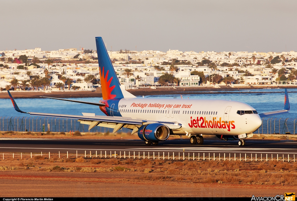 F-GDFW - Boeing 737-8K5 - Jet2.com