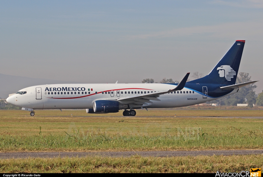 N858AM - Boeing 737-8Q8 - Aeromexico