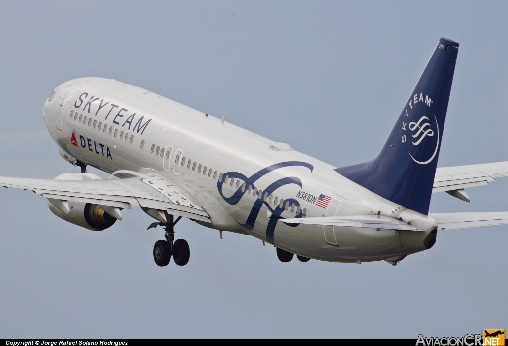 N381DN - Boeing 737-832 - Delta Air Lines