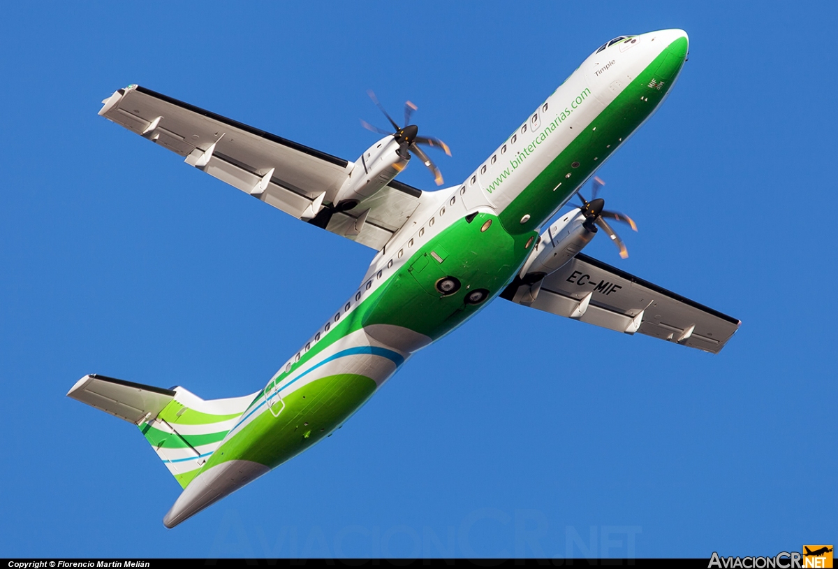 EC-MIF - ATR 72-600 - Binter Canarias (CANAIR)