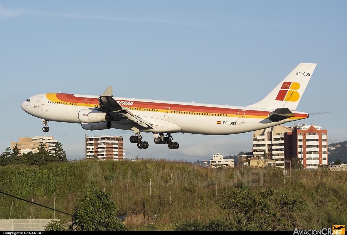 EC-GGS - Airbus A340-313 - Iberia
