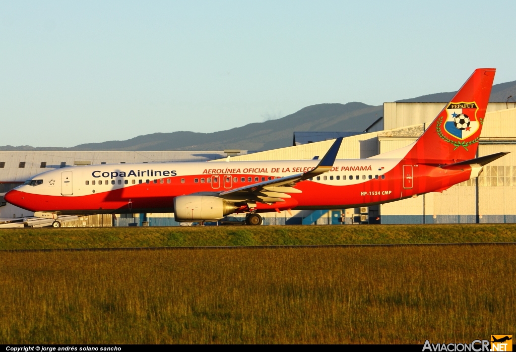 HP-1534CMP - Boeing 737-8V3 - Copa Airlines