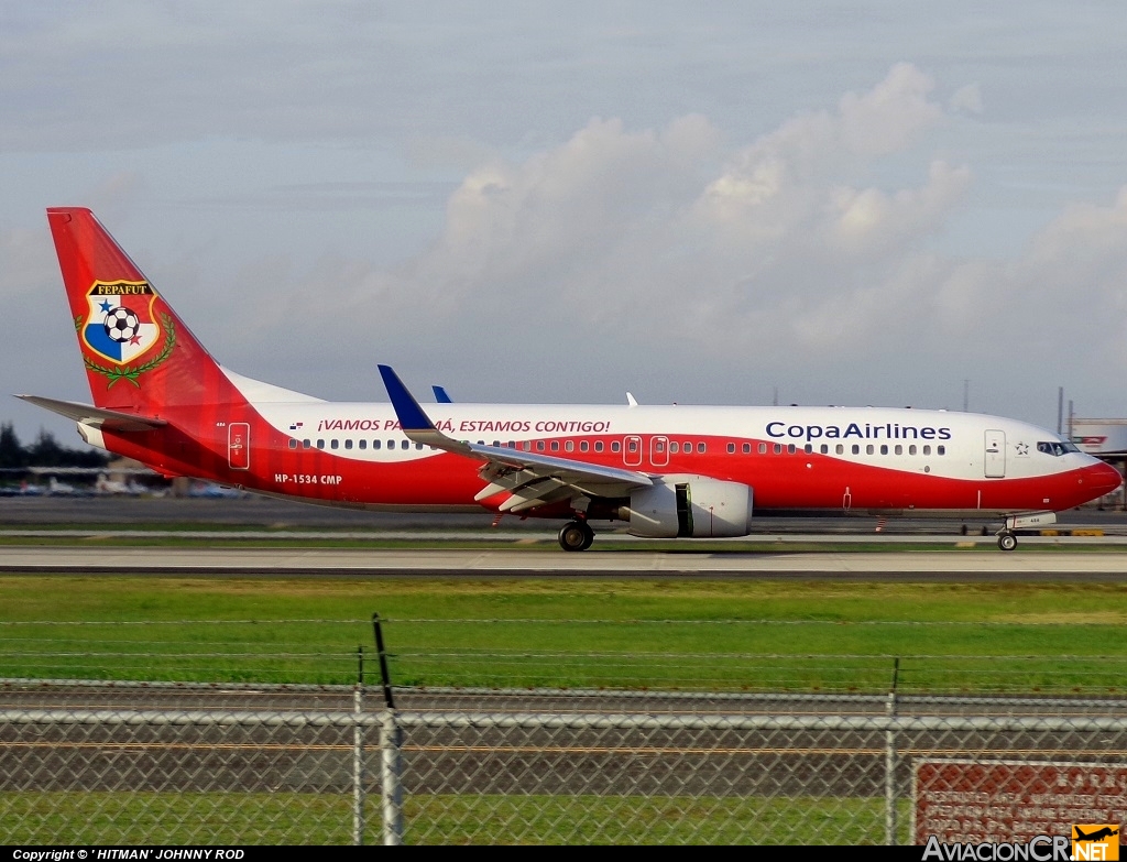 HP-1534CMP - Boeing 737-8V3 - Copa Airlines