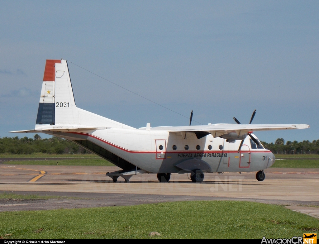 FAP-2031 - CASA C-212-200 - Fuerza Aérea Paraguaya