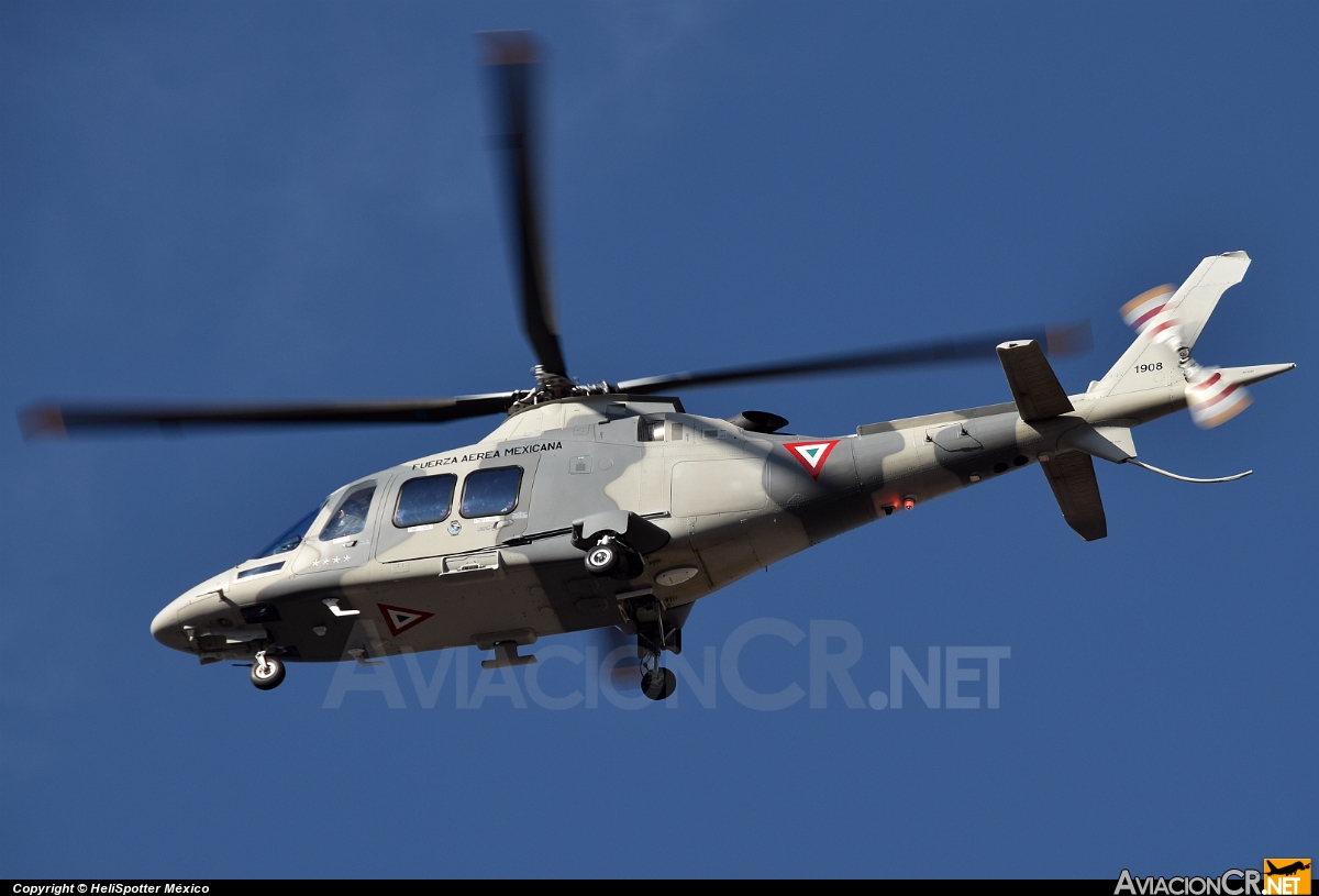 1908 - Agusta Westland AW-109SP GrandNew - Fuerza Aerea Mexicana