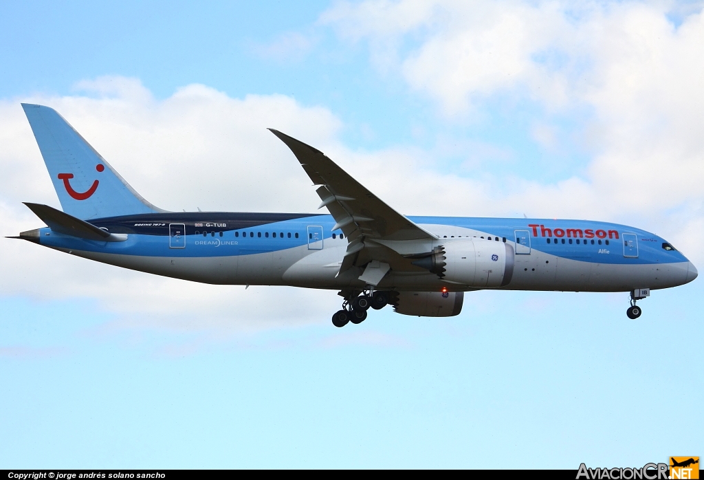 G-TUIB - Boeing 787-8 (Genérico) - Thomson Airways