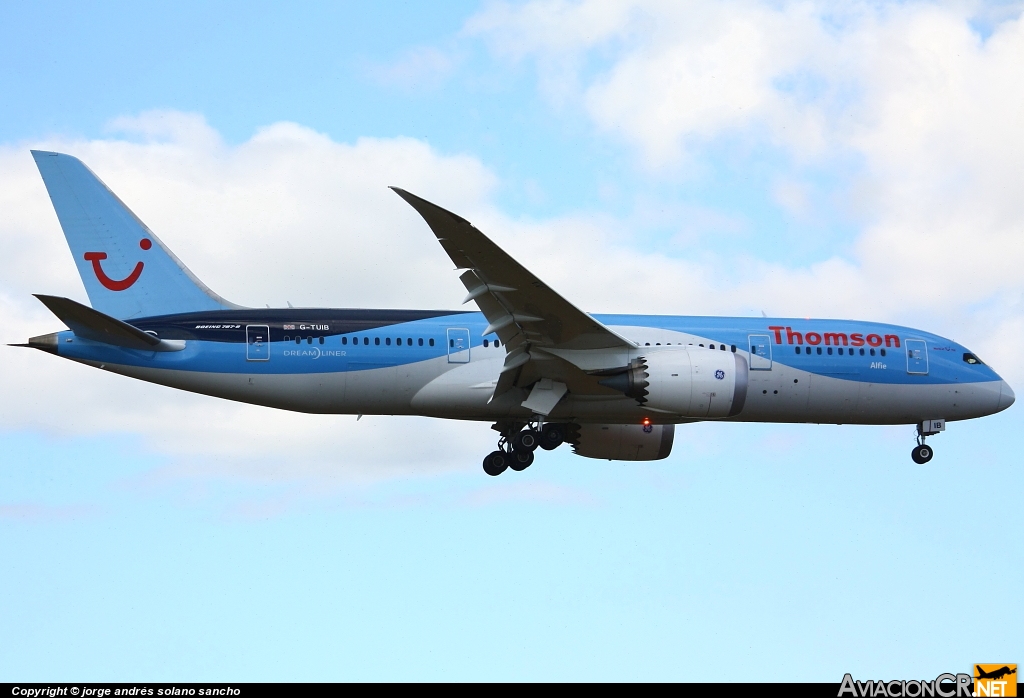 G-TUIB - Boeing 787-8 (Genérico) - Thomson Airways