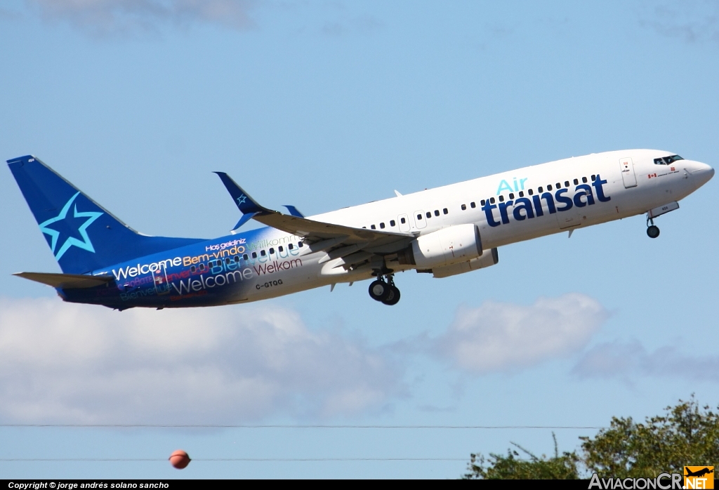 C-GTQG - Boeing 737-8Q8 - Air Transat