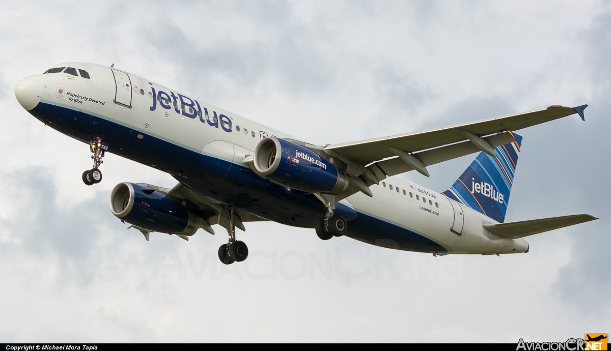 N588JB - Airbus A320-232 - Jet Blue