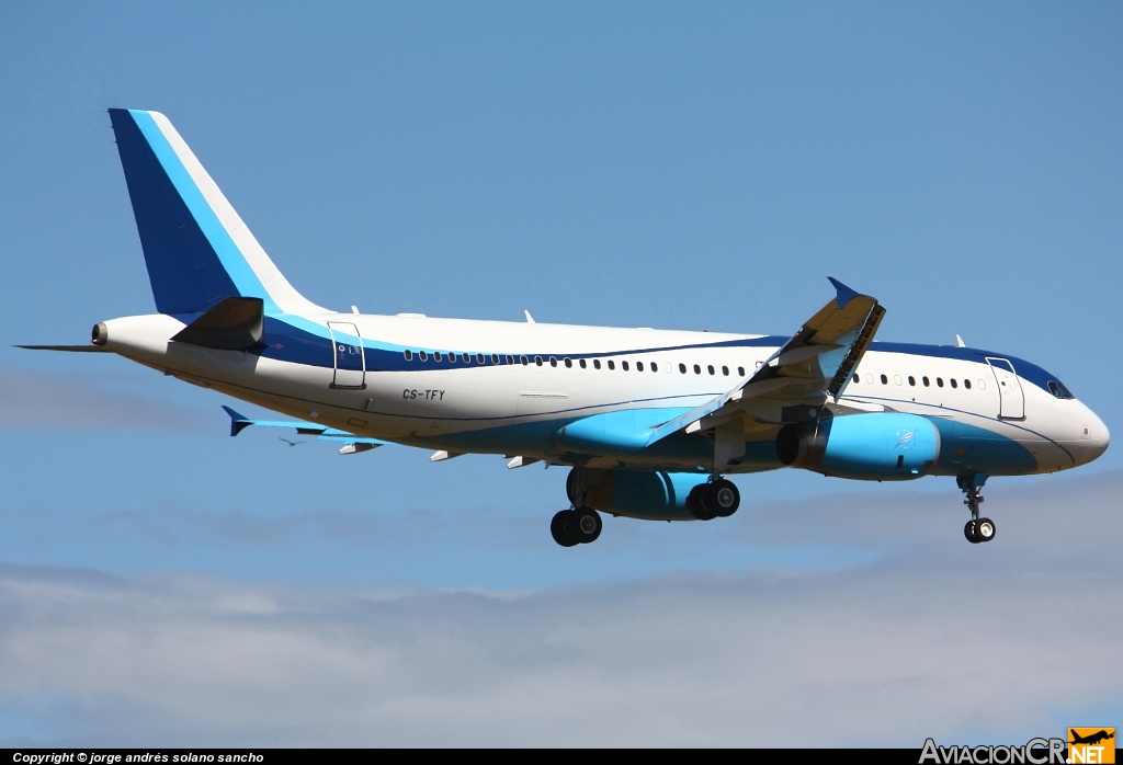 CS-TFY - Airbus A320-232 - Masterjet