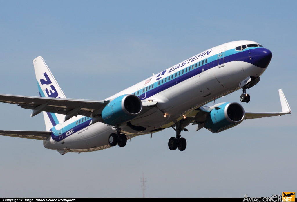 N276EA - Boeing 737-8AL - Eastern Air Lines
