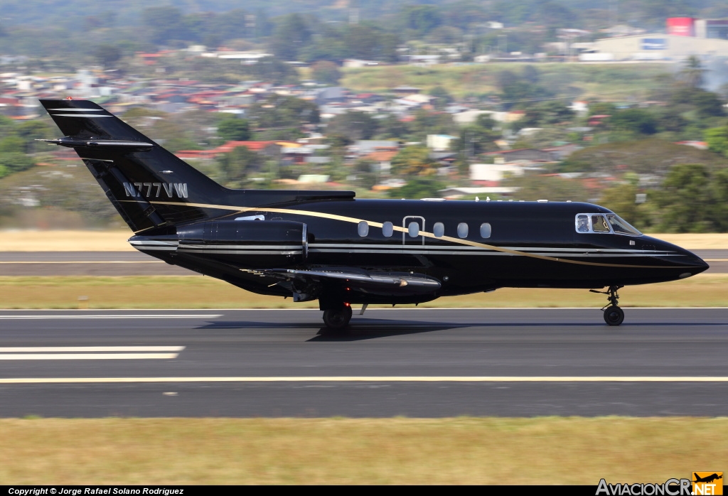 N777VW - Raytheon Hawker 800A - Privado