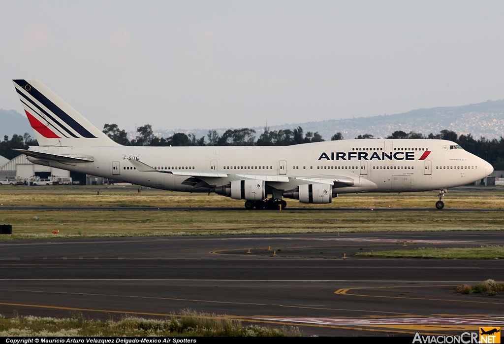 F-GITE - Boeing 747-428M - Air France