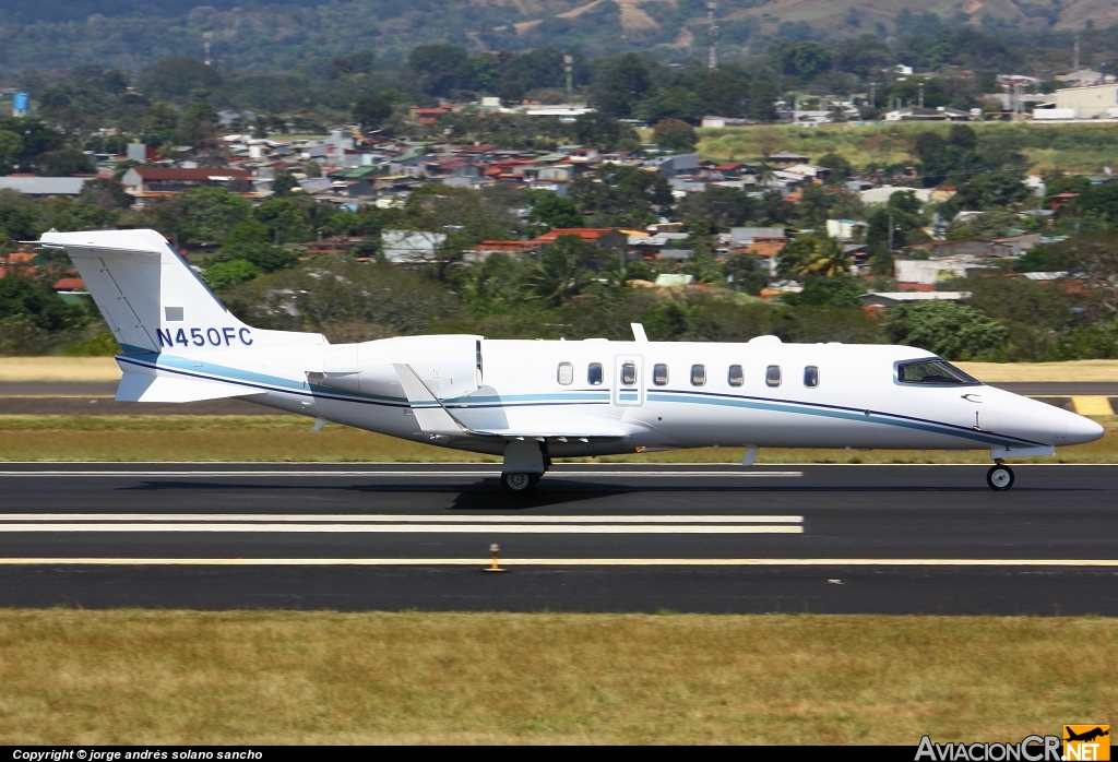 N450FC - Learjet 45 - Privado