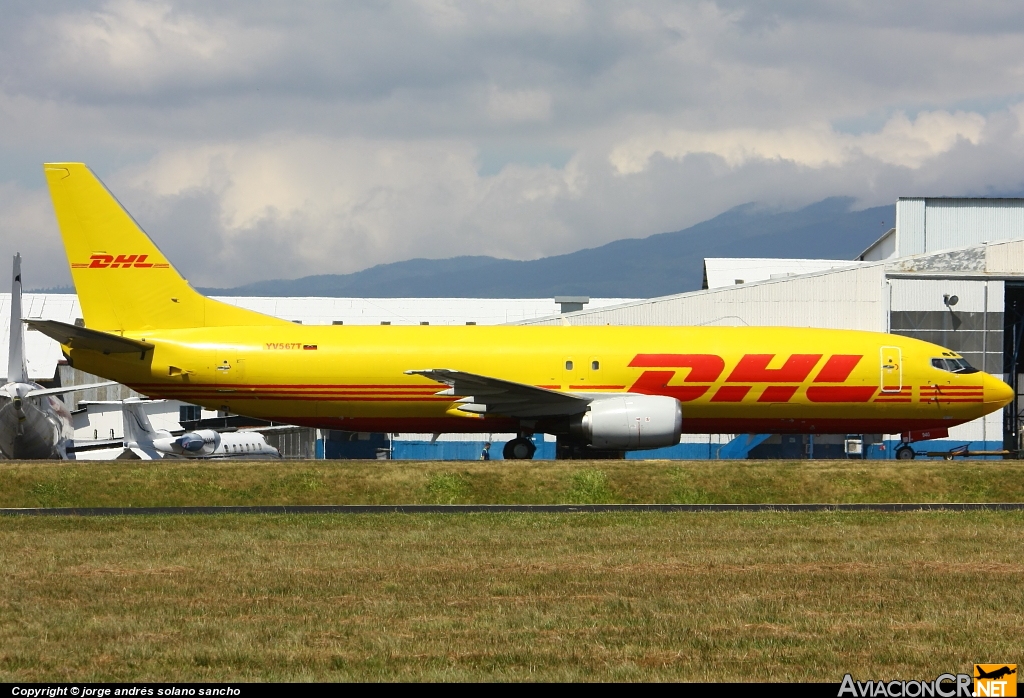 YV567T - Boeing 737-4Q3 - DHL (Vensecar International)