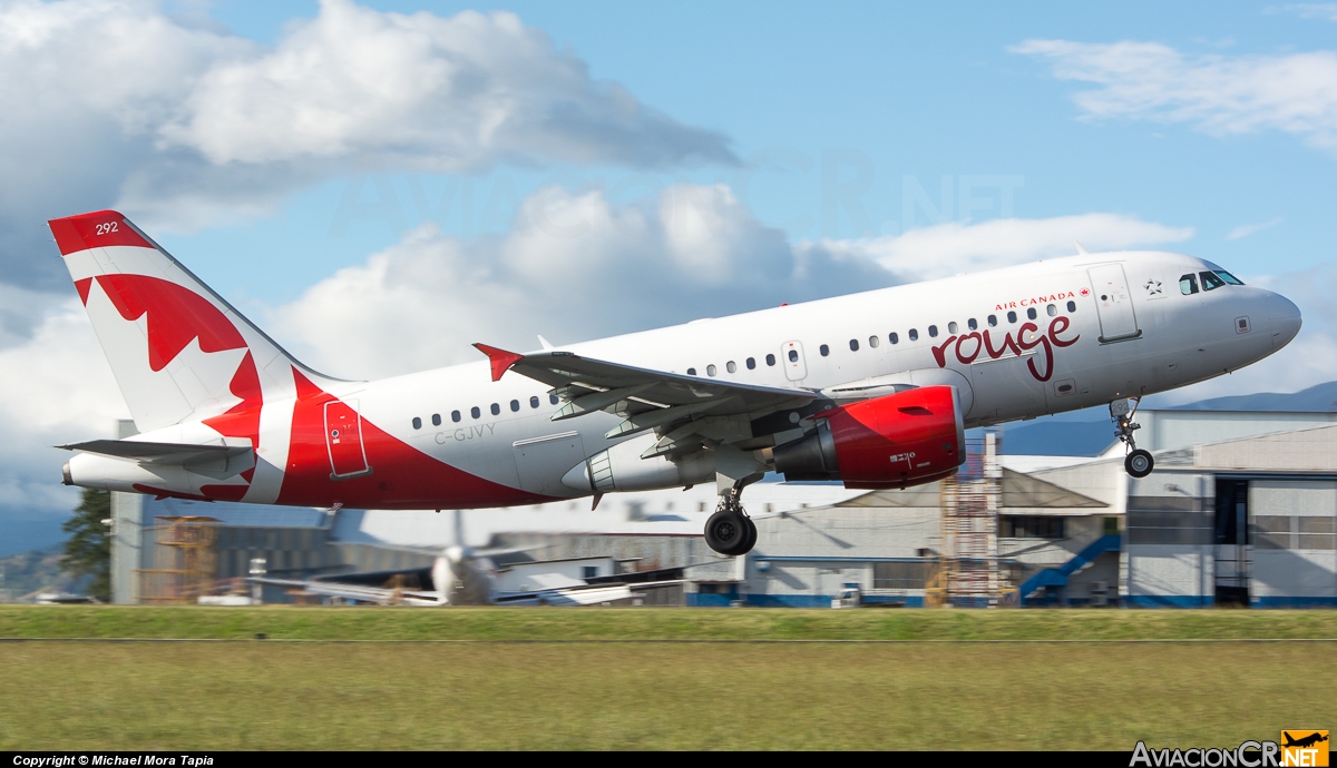 C-GJVY - Airbus A319-112 - Air Canada Rouge