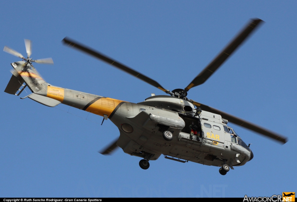 HD-21-4 - Aerospatiale AS 332B Super Puma - Ejercito del Aire Español (SAR)