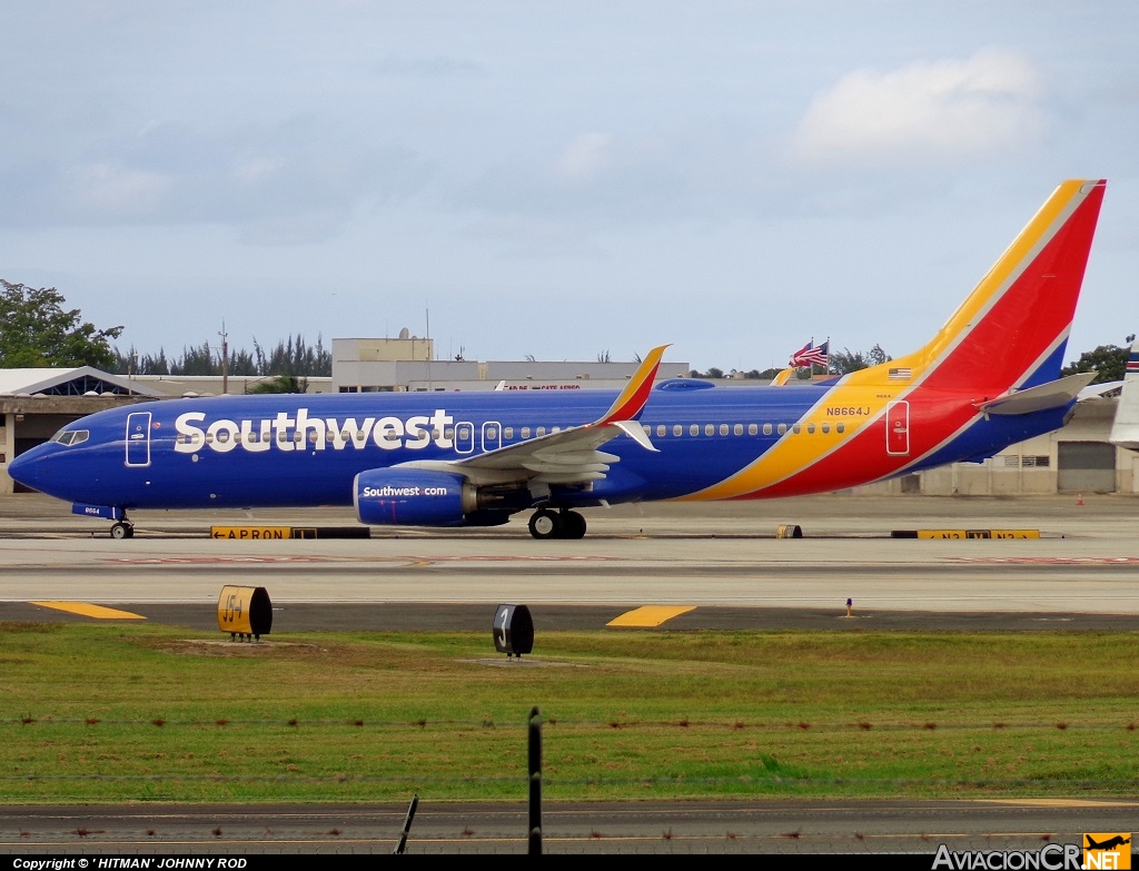 N8664J - Boeing 737-8H4 - Southwest Airlines