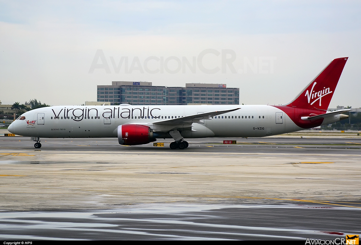 G-VZIG - Boeing 787-9 - Virgin Atlantic Airways