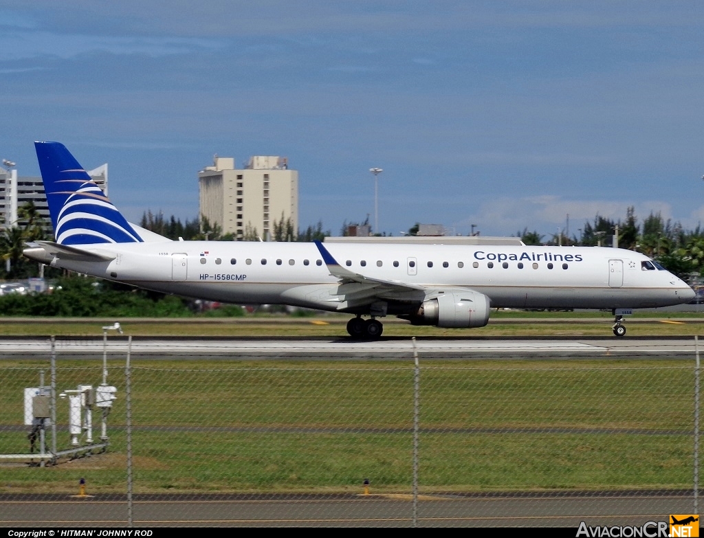 HP-1558CMP - Embraer 190-100IGW - Copa Airlines