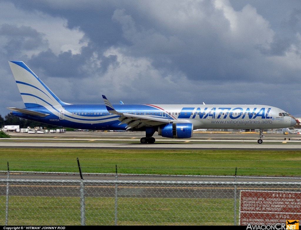 N567CA - Boeing 757-223 - National Airlines