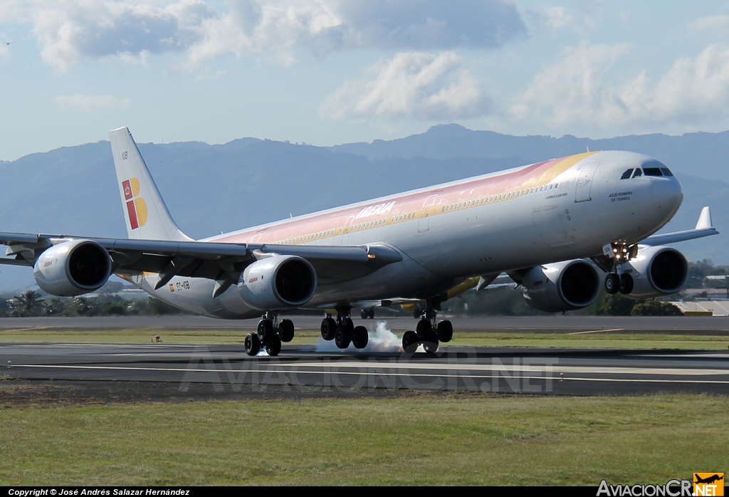 EC-IOB - Airbus A340-642 - Iberia