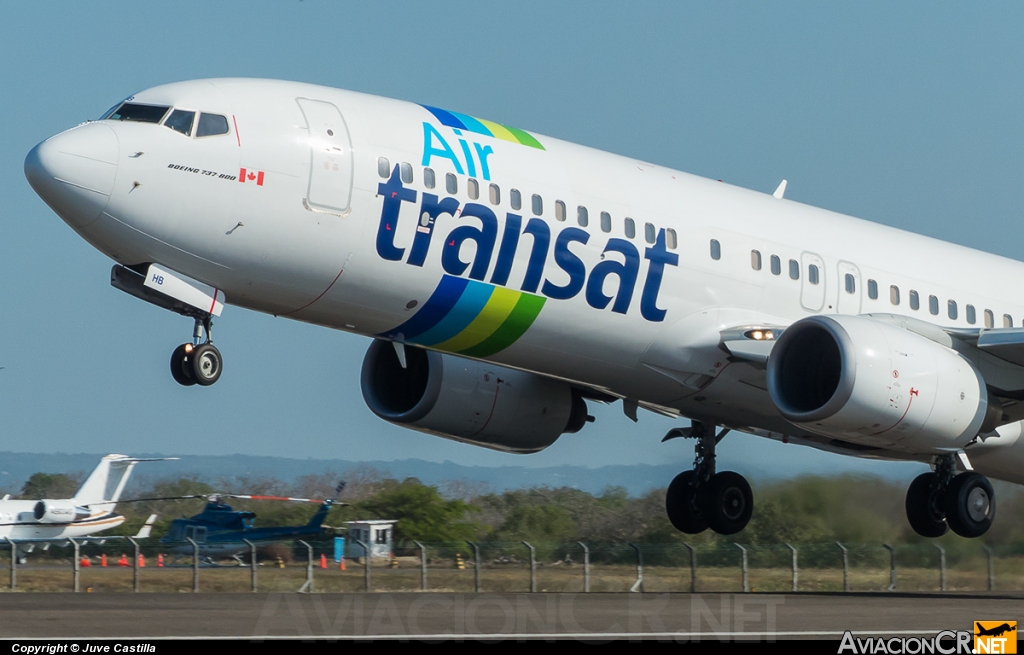 F-GZHB - Boeing 737-8GJ - Air Transat