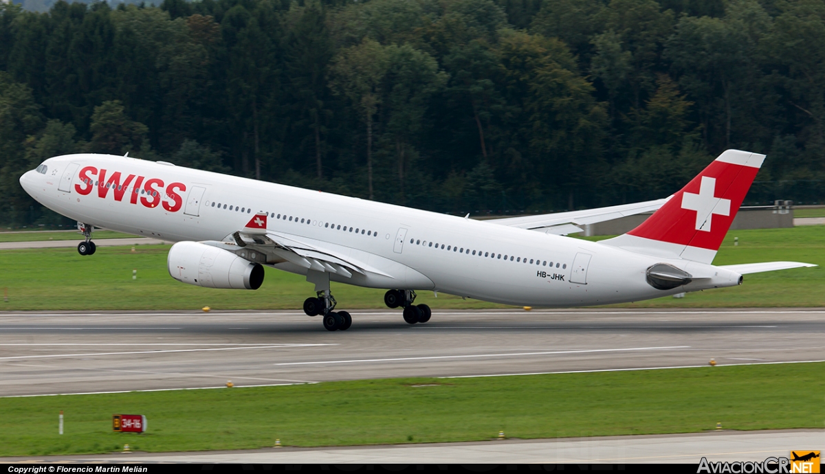 HB-JHK - Airbus A330-343X - Swiss International Air Lines