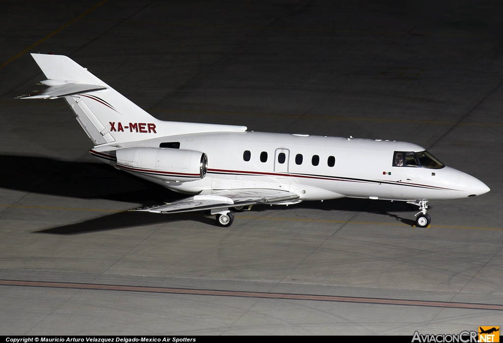 XA-MER - British Aerospace BAe-125-800A - Privado