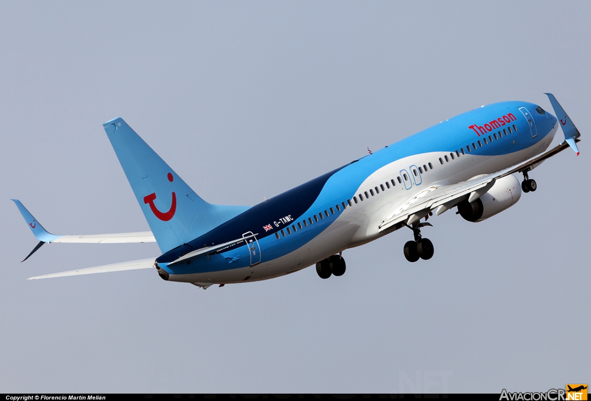 G-TAWC - Boeing 737-8K5 - Thomson Airways