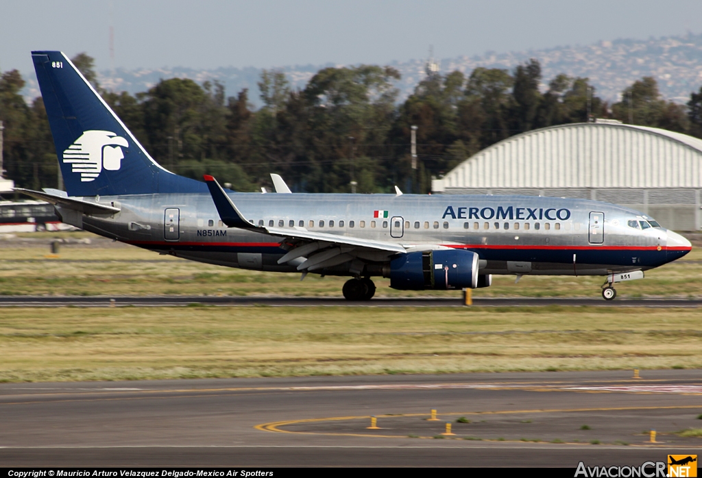 N851AM - Boeing 737-752 - Aeromexico