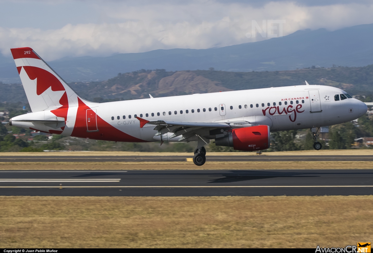 C-GJVY - Airbus A319-112 - Air Canada Rouge