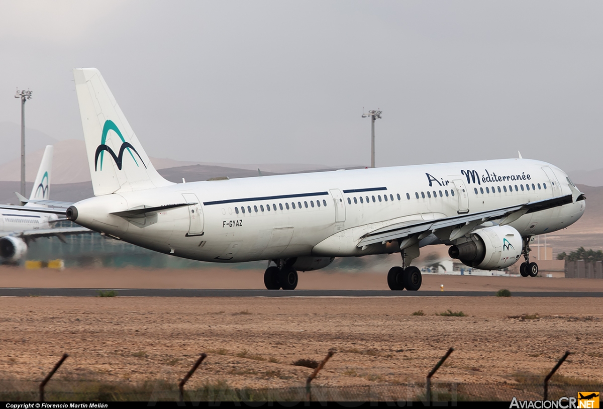 F-GYAZ - A321-111 - Air Méditerranée