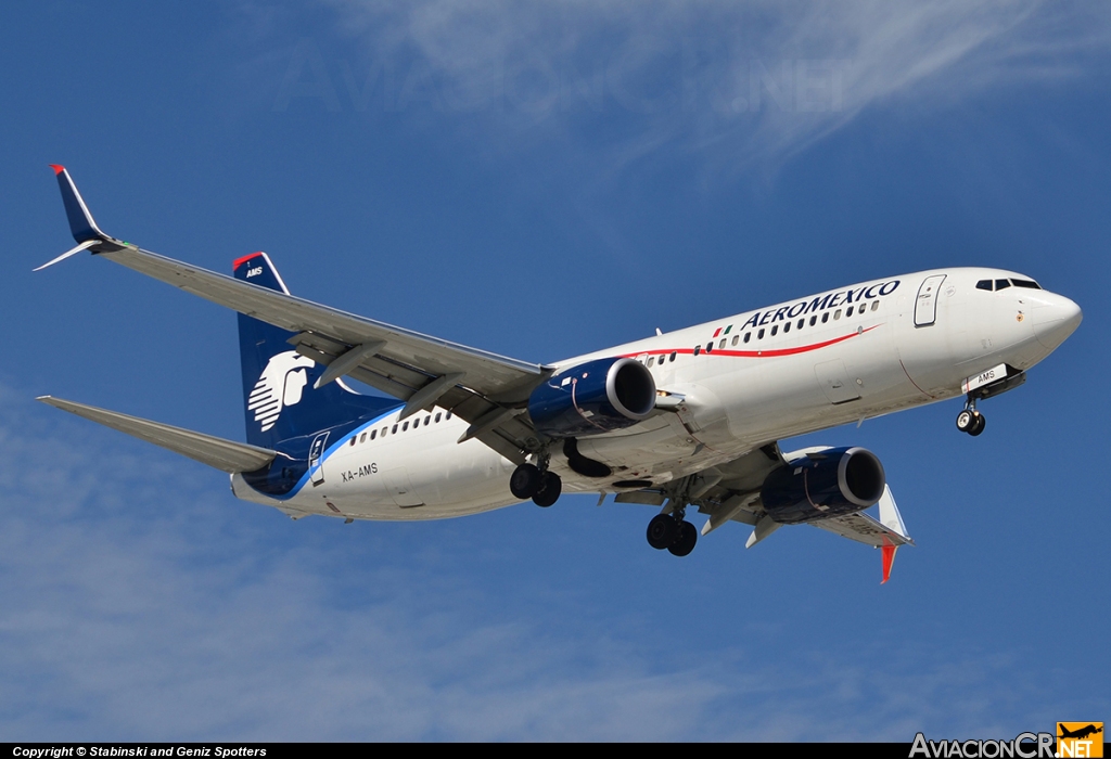 XA-AMS - Boeing 737-85D - Aeromexico