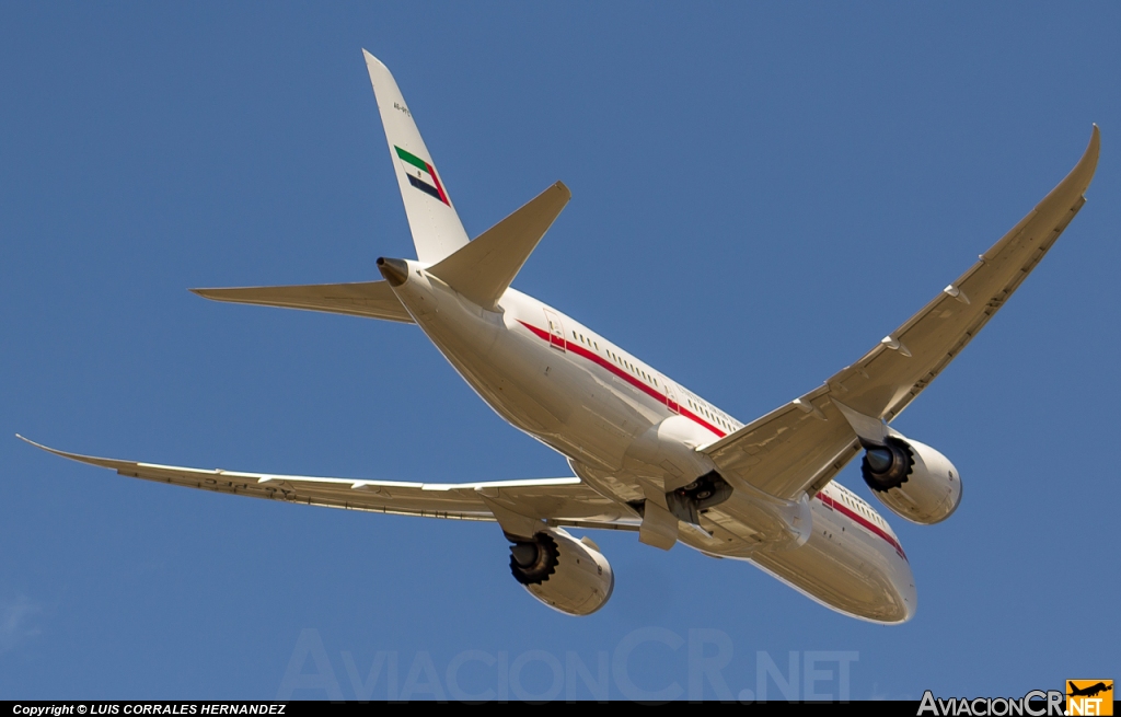 A6-PFC - Boeing 787-8 - United Arab Emirates - Abu Dhabi Amiri Flight