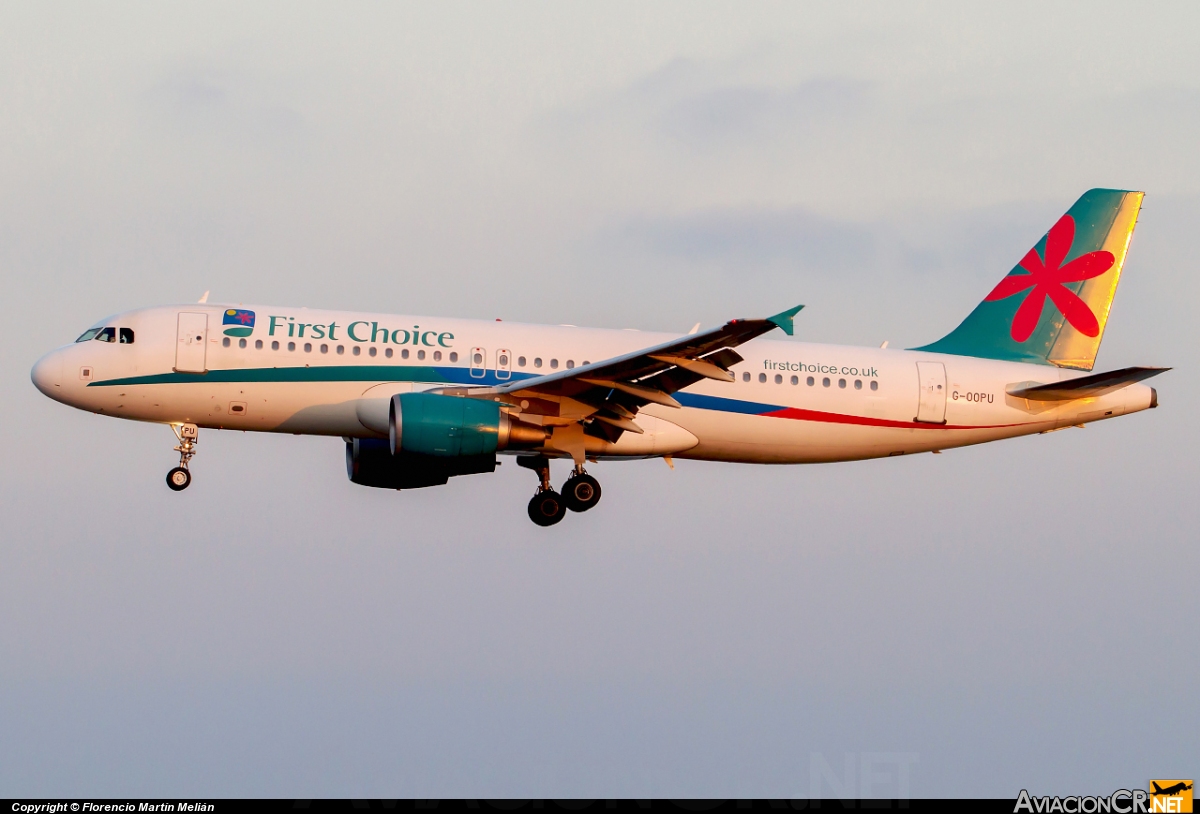 G-OOPU - Airbus A320-214 - First Choice Airways