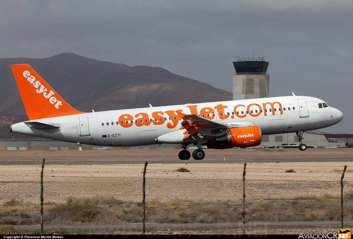 G-EZTI - Airbus A320-214 - EasyJet Airlines