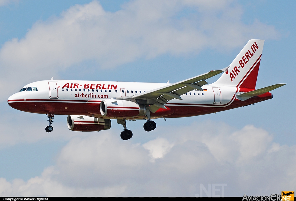 D-ABGC - Airbus A319-132 - Air Berlin