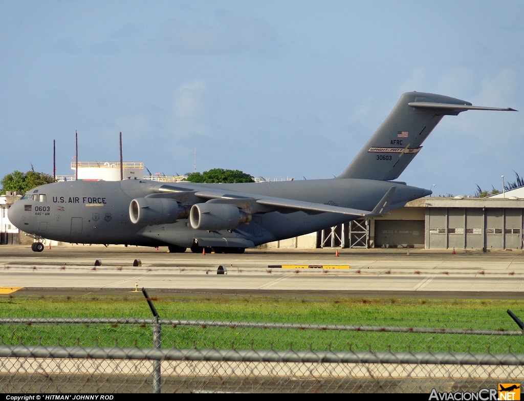 93-0603 - Boeing C-17A Globemaster III - USAF - United States Air Force - Fuerza Aerea de EE.UU