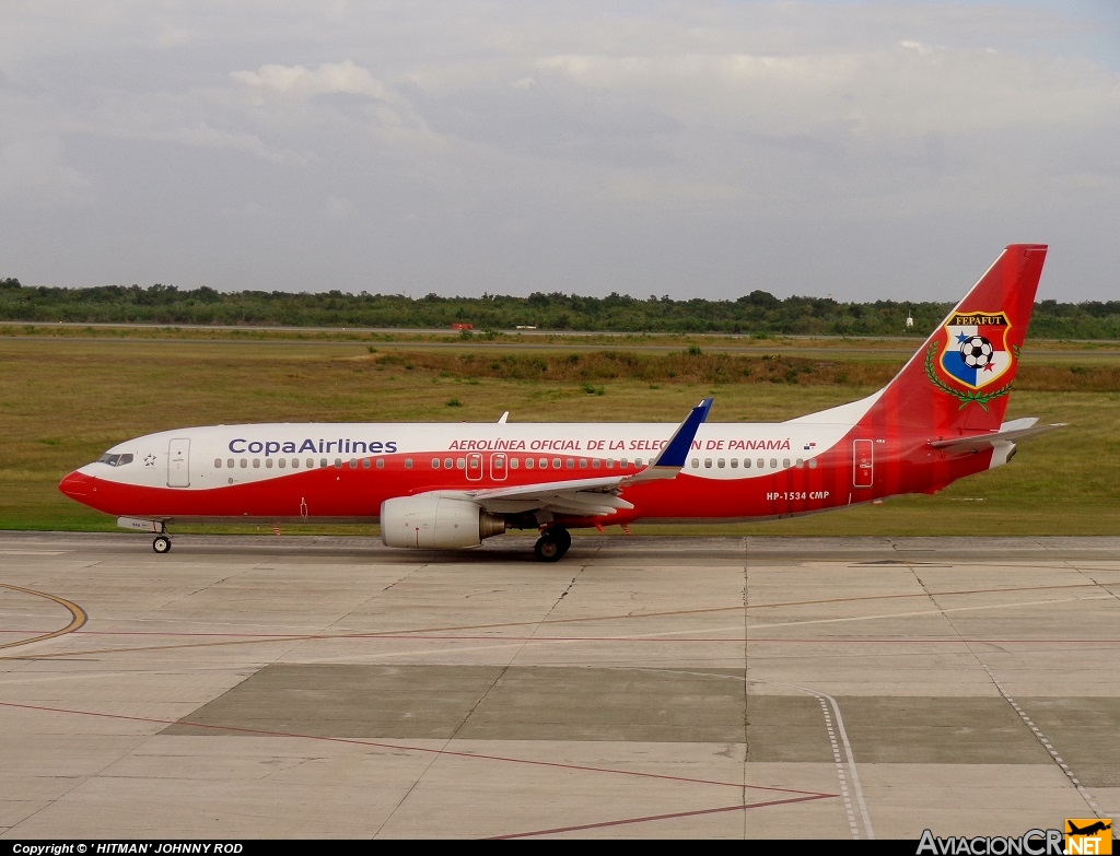HP-1534CMP - Boeing 737-8V3 - Copa Airlines