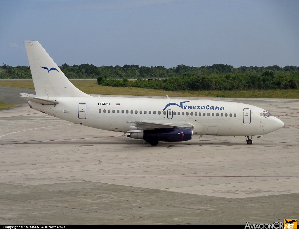 YV502T - Boeing 737-2A1/Adv - Venezolana