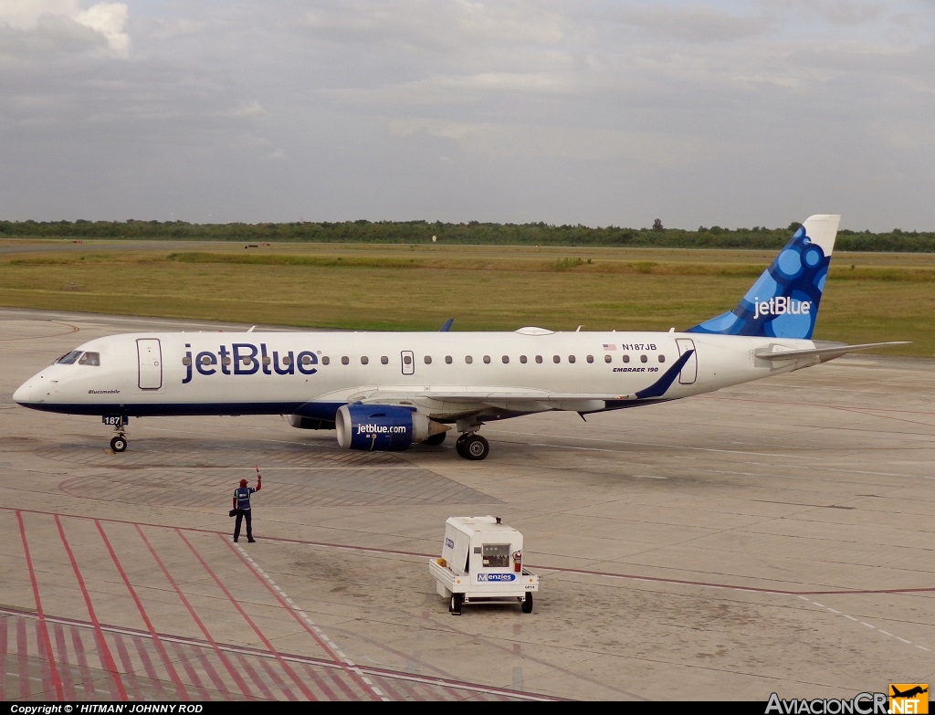 N187JB - Embraer 190-100IGW - jetBlue Airways