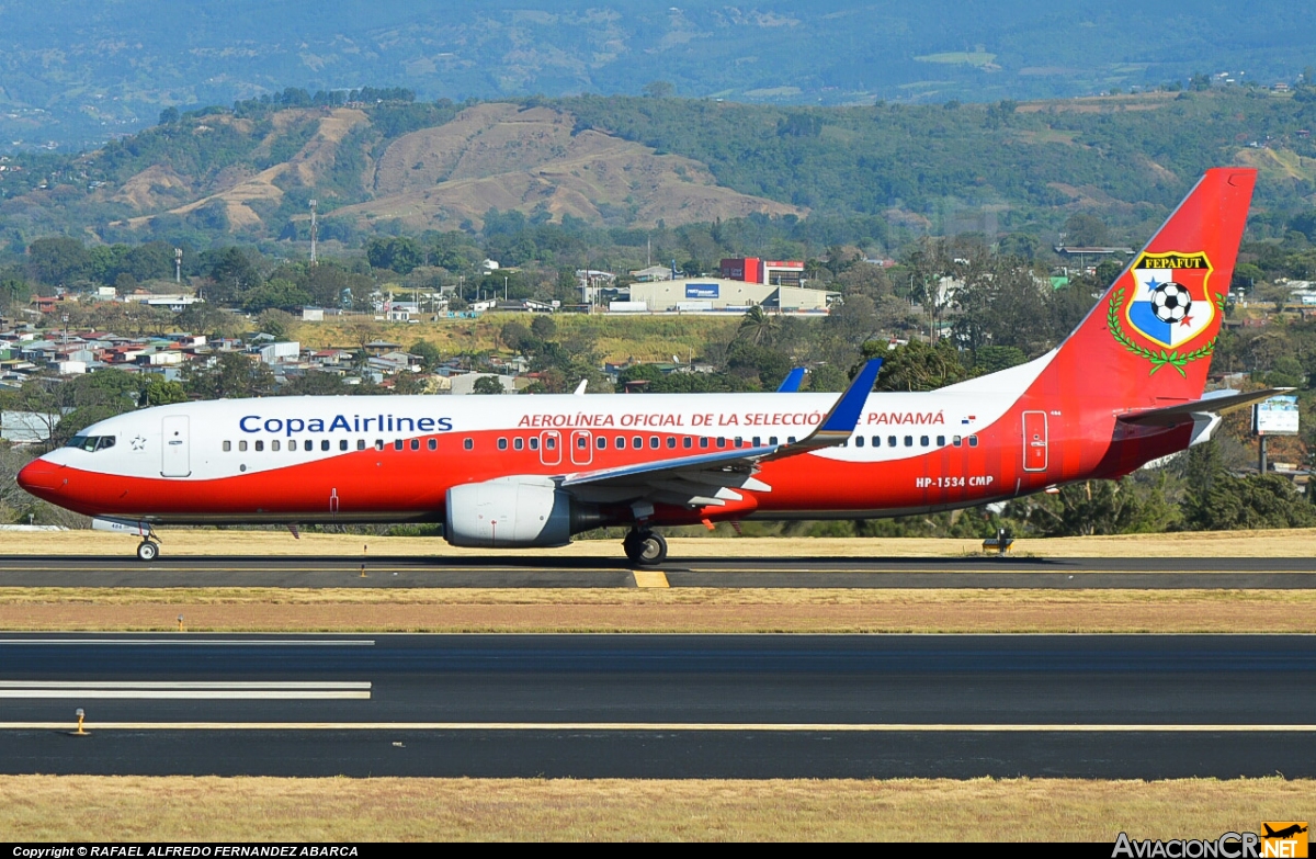 HP-1534CMP - Boeing 737-8V3 - Copa Airlines