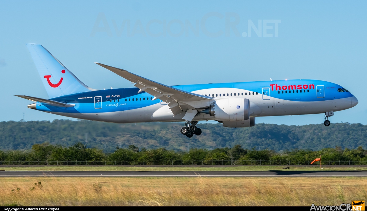 G-TUII - Boeing 787-8 Dreamliner - Thomson Airways