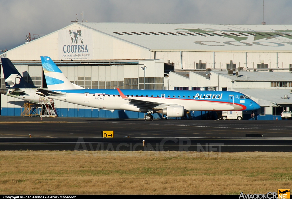 N165HQ - Embraer 190-100LR - Austral Líneas Aéreas