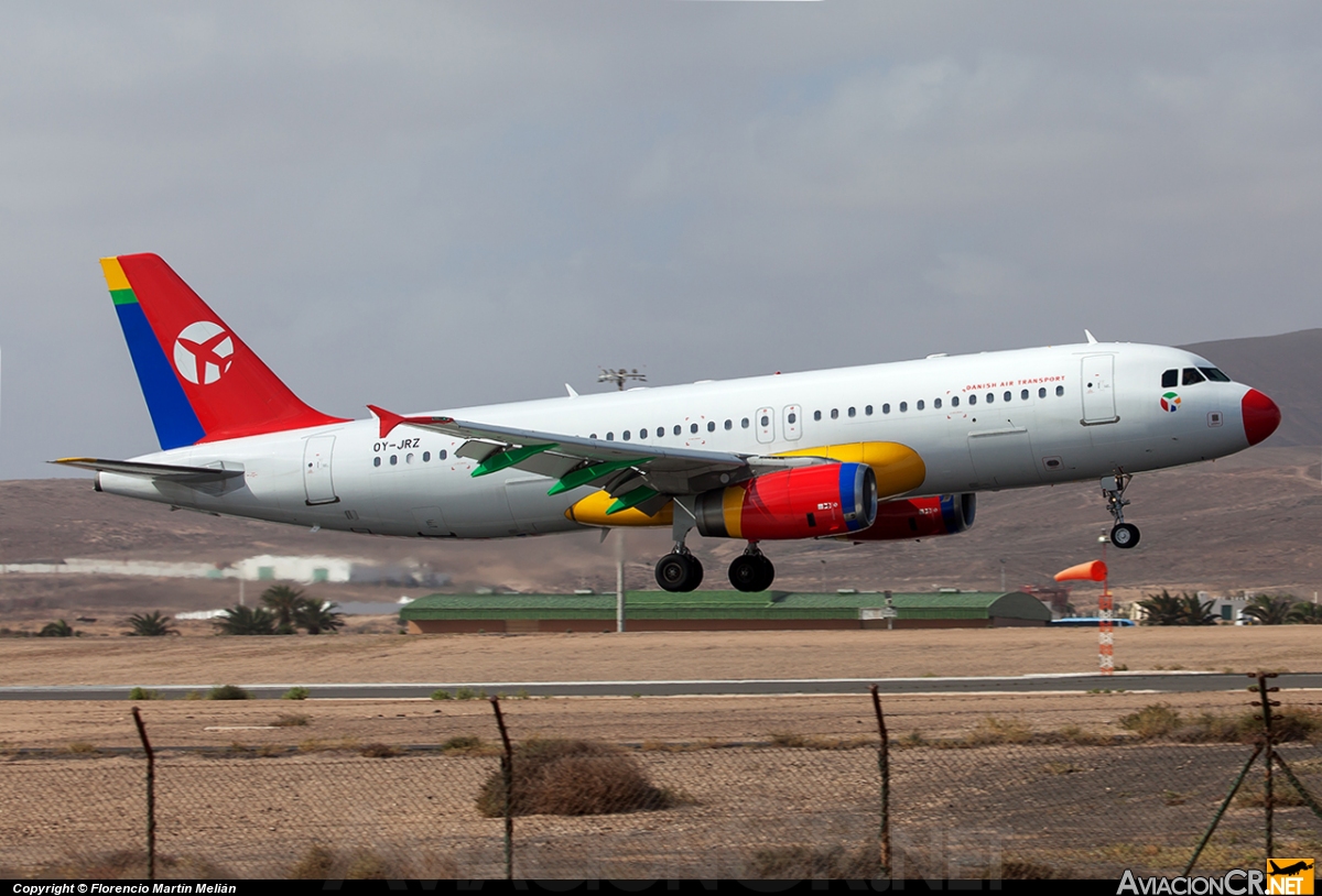 OY-JRZ - Airbus A320-233 - Danish Air Transport