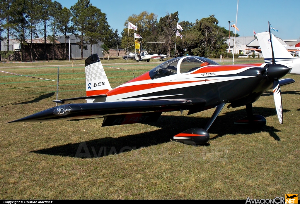 LV-X570 - Van´s RV-7 - Privado