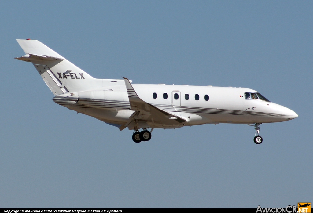 XA-ELX - Raytheon Hawker 800XP - Privado