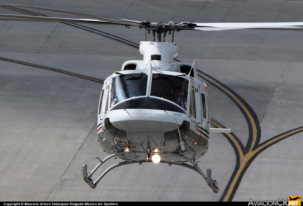 XC-JBX - Bell 412HP - P G R  Procuraduria General de la Republica