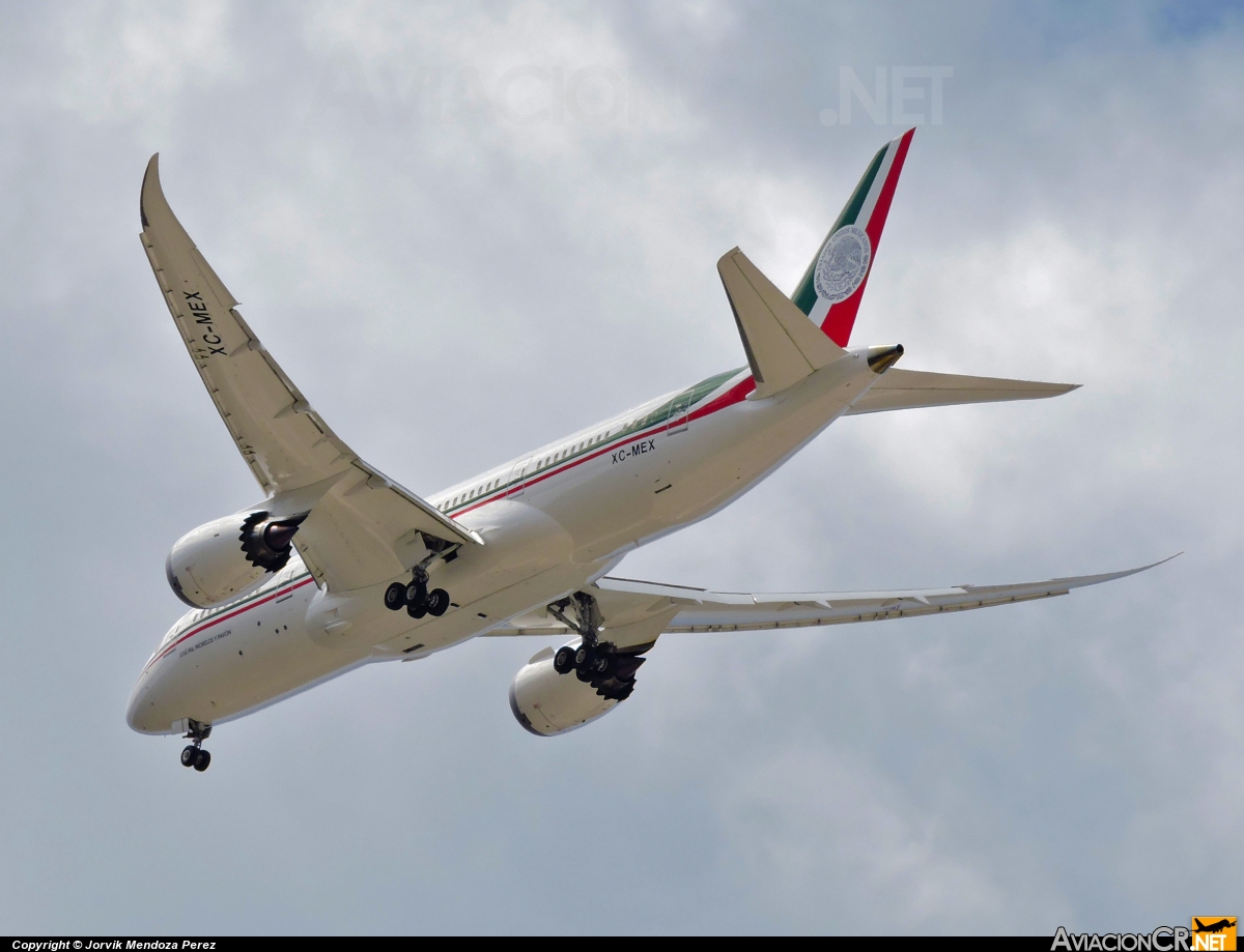 XC-MEX - Boeing 787-8 Dreamliner - Fuerza Aerea Mexicana FAM